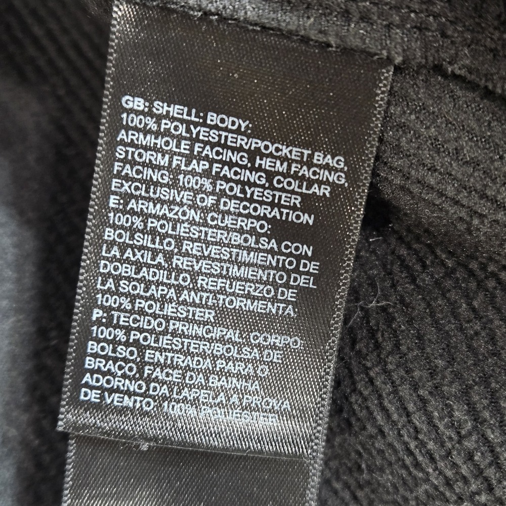 The North Face‎ Vest Womens Sz M Full Zip Sleeveless Black Advisory Board Logo - Picture 5 of 11